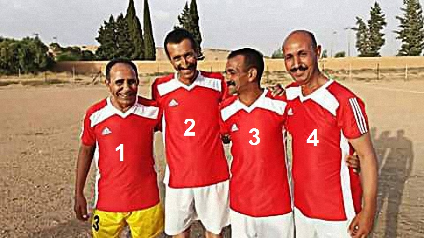 صورة لبعض لاعبي أشبال الظهراء القدامى