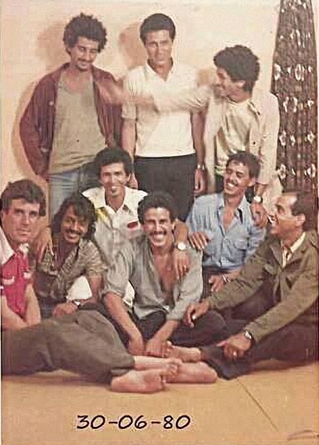 صورة لأبناء عين بني مطهر سنة 1980