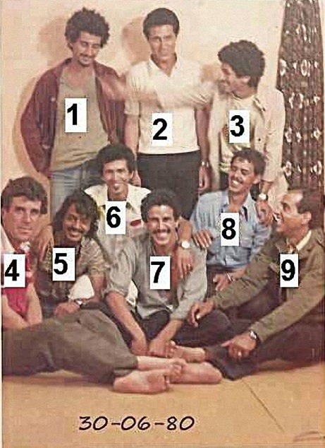 صورة لأبناء عين بني مطهر سنة 1980