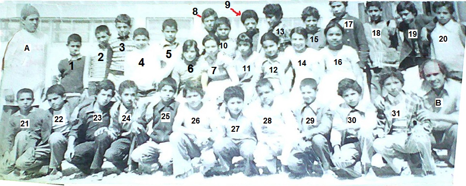 تلاميذ مدرسة عبد الواحد المراكشي ( قسم الشهادة ) سنة 1978