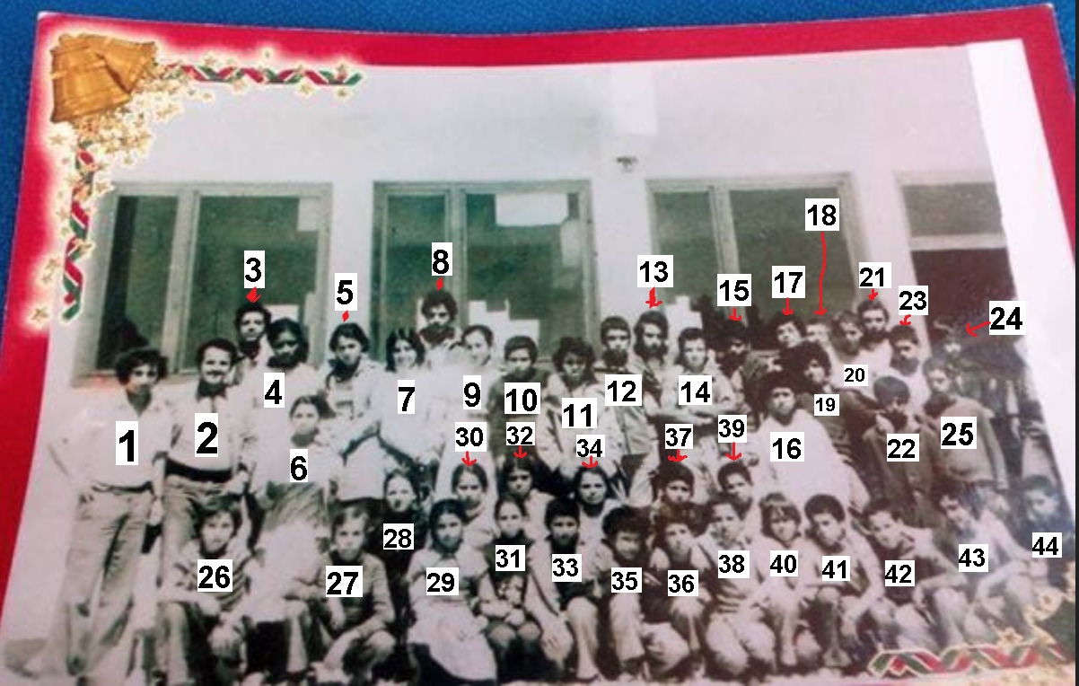 تلاميذ مدرسة عبد الواحد المراكشي قسم الخامس إبتدائي ( الشهادة ) سنة 1979