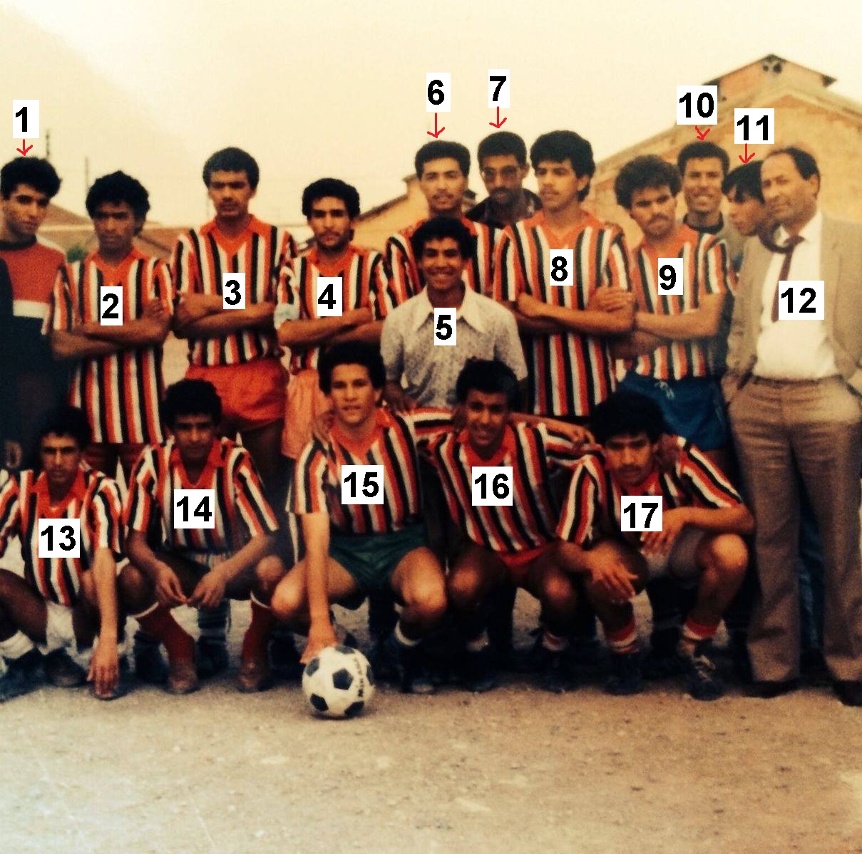 فريق الداخلية في وجدة عبد المومن و زيري بن عطية