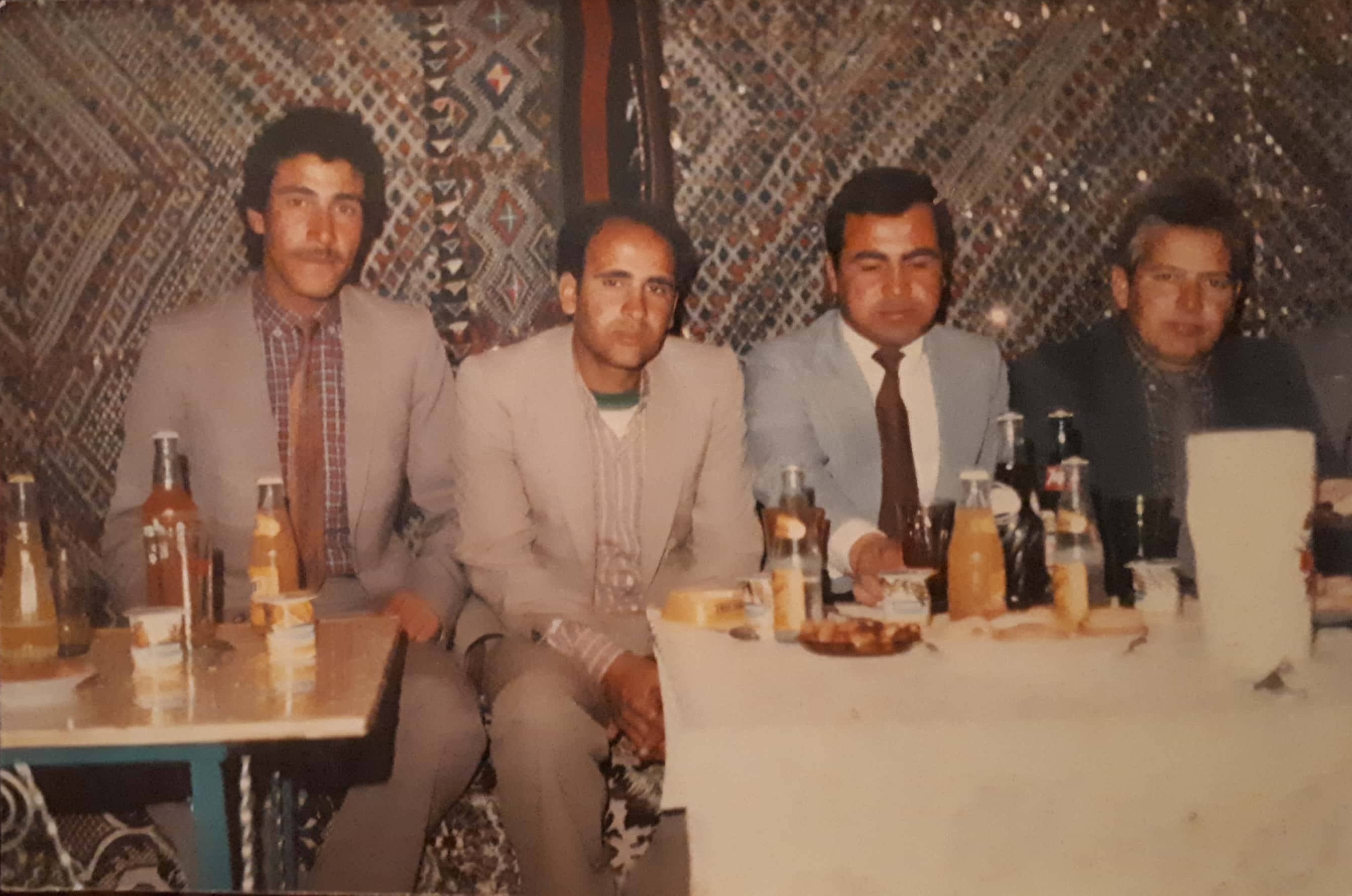إحدى حفلات عيد العرش بمكتب البريد عين بني مطهر