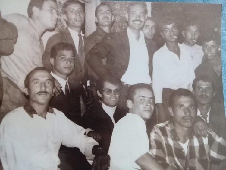 بعض من رجال التعليم بمدرسة عبد الواحد المراكشي