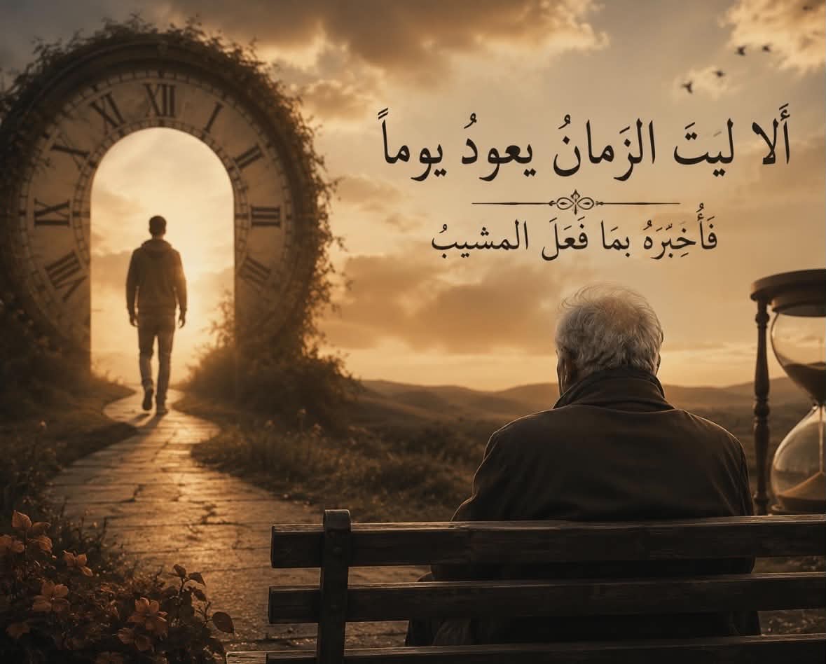 ألا ليت الزمان يعود يوما ...