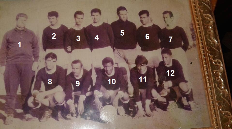 فريق أشبال الظهراء في سنة 1969 ( عين بني مطهر )